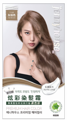 <Strong>jennyhouse 炫彩染髮霜 #11AB 灰棕色</Strong>...